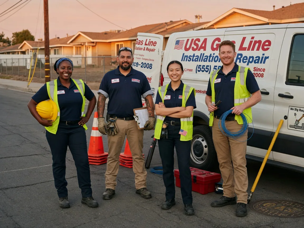 Gas Line Installation company in Albany, MN
